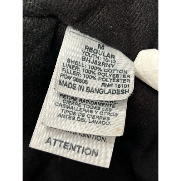 Berne canvas Coat Jacket Youth Girls MEDIUM 10-12 Pink Insulated Duck Chore Hood - Picture 8 of 8